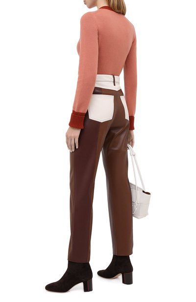 Замшевые ботильоны bleecker на устойчивом каблуке LORO PIANA, арт. FAI2511, фото 2