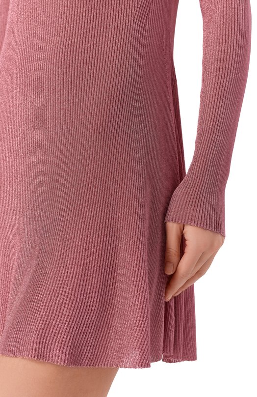 Платье из вискозы Diesel A20873/0ALBL Розовый  A20873/0ALBL Фото 4