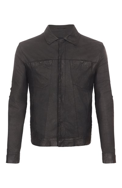 Мужская кожаная куртка-рубашка GIORGIO BRATO, арт. GU25S20098NAPSTM