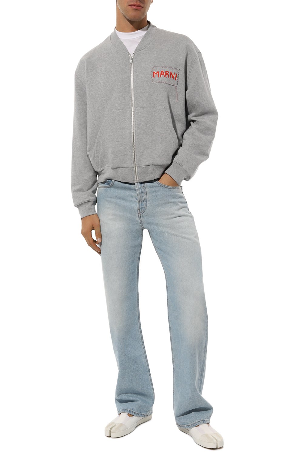 Хлопковая толстовка MARNI, арт. FUMU0136X0/UTC397, фото 2
