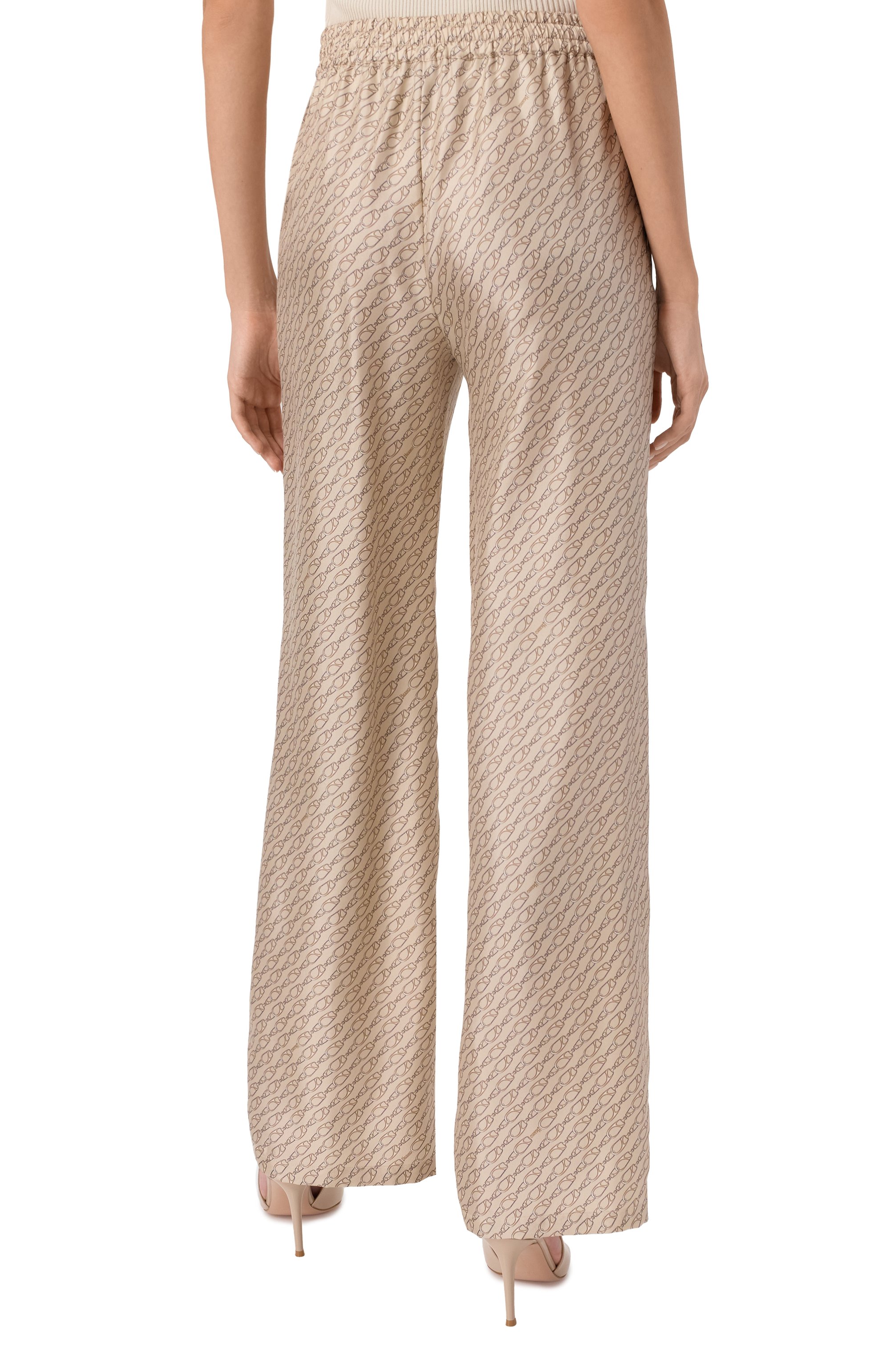 Шелковые брюки HERNO, арт. PT000127D/16009P, фото 4