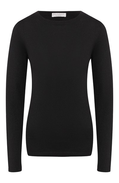 Женский пуловер из смеси кашемира и шелка BRUNELLO CUCINELLI, арт. M41800000