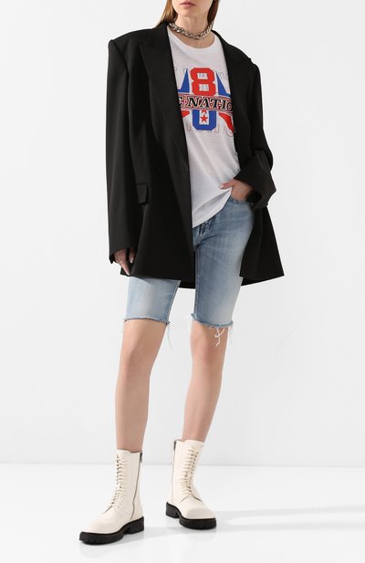 Лонгслив P.E. NATION белого цвета по цене 12700 руб., арт. 19PE4L034, фото 2 Лонгслив P.E. NATION, арт. 19PE4L034, фото 2
