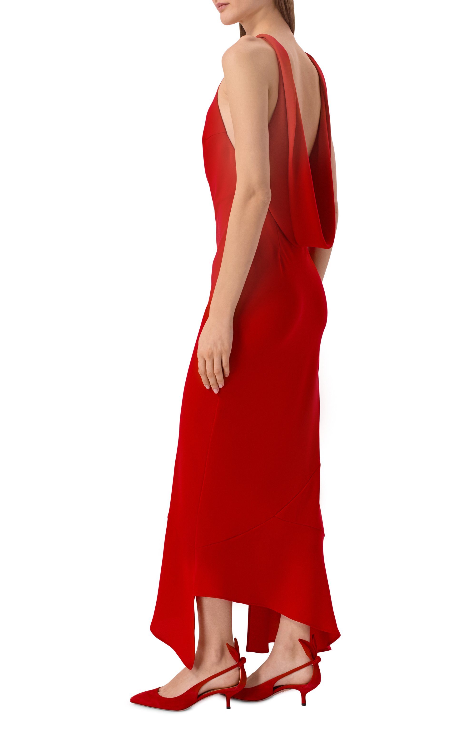 Замшевые туфли bow tie 50 AQUAZZURA, арт. DENMIDP2-SUE-F00, фото 3