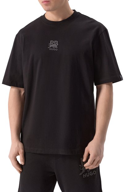 Хлопковая футболка hugo x rb HUGO, арт. 50542766, фото 3