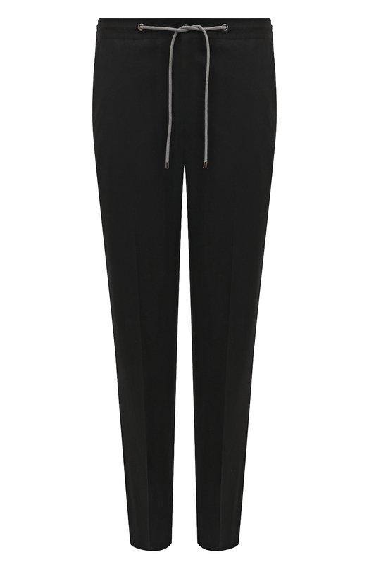 Шерстяные брюки Corneliani 944L25-9418111 Чёрный 944L25-9418111