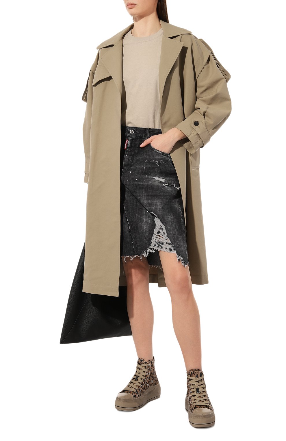 Джинсовая юбка DSQUARED2, арт. S75MA0869/S30357, фото 2