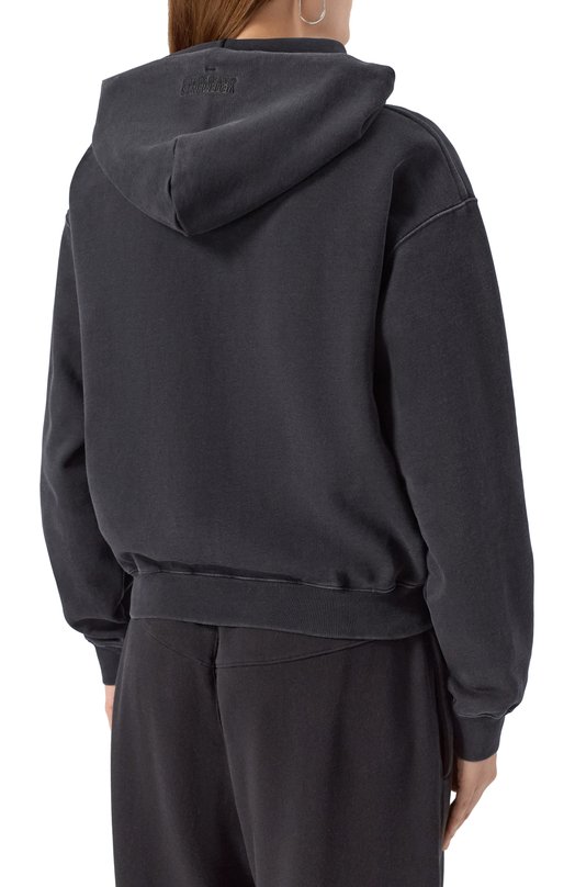 Хлопковая толстовка VETEMENTS UH76ZU660B Чёрный  UH76ZU660B Фото 4
