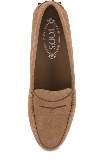 Замшевые мокасины с перемычкой TOD’S, арт. XXW00G00010RE0S812, фото 5