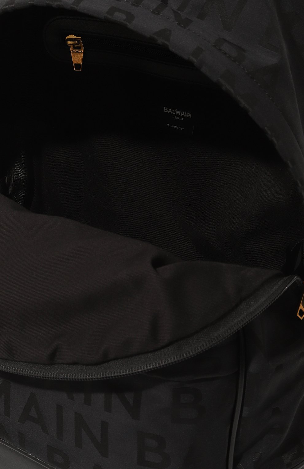 Рюкзак BALMAIN черного цвета по цене 67050 руб., арт. BS0Q08, фото 3 Рюкзак BALMAIN, арт. BS0Q08, фото 3