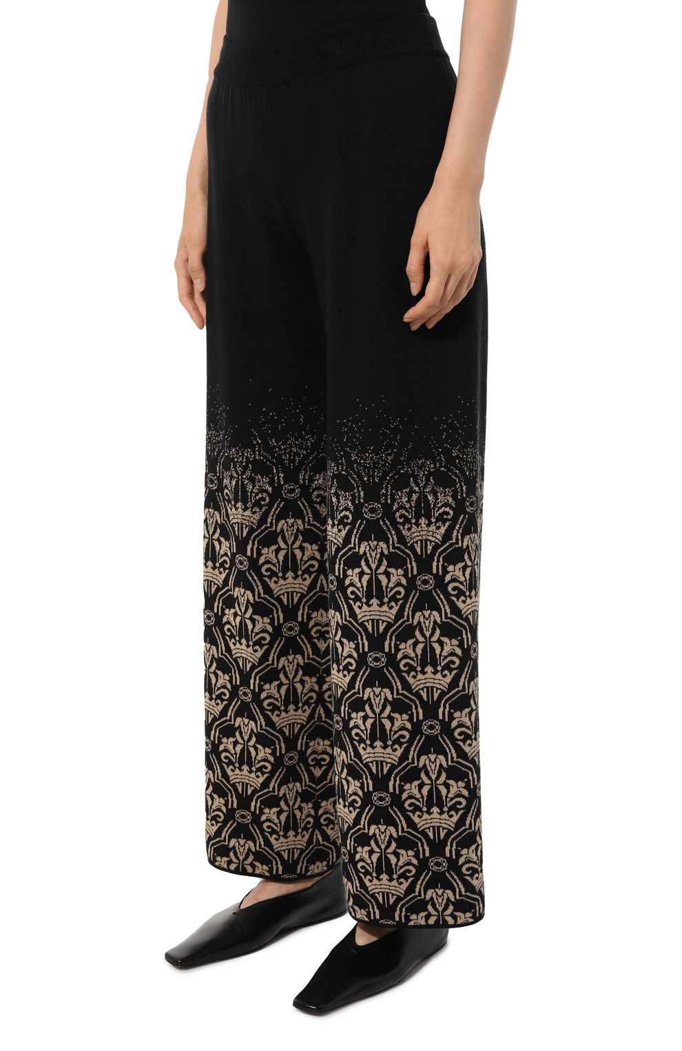 Брюки из шелка и кашемира FREEAGE, арт. W24.PT086M.6030.900, фото 3