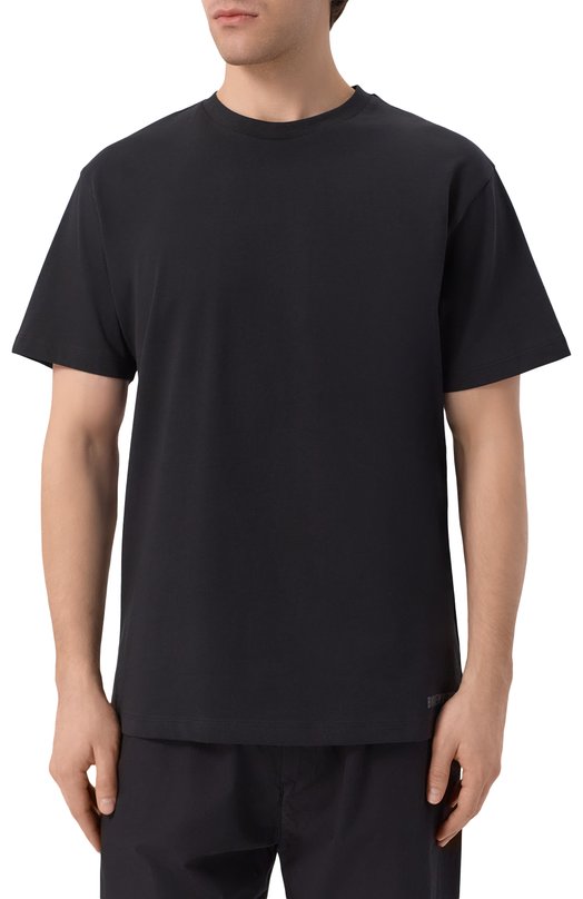 Хлопковая футболка Dirk Bikkembergs BMT1571 Чёрный  BMT1571 Фото 3