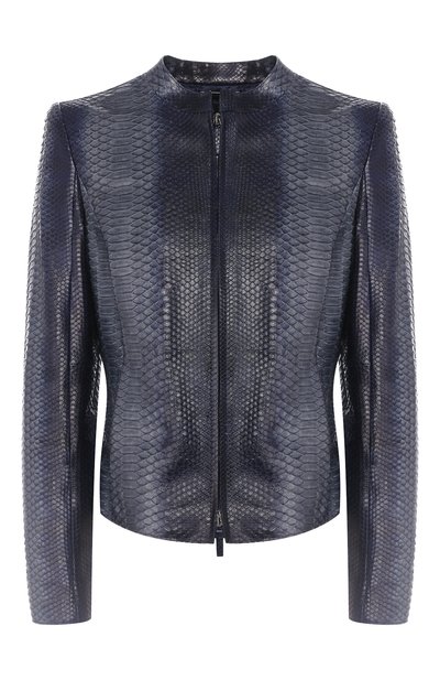 Женская кожаная куртка GIORGIO ARMANI, арт. 4AG07P/4AP13/PBRE