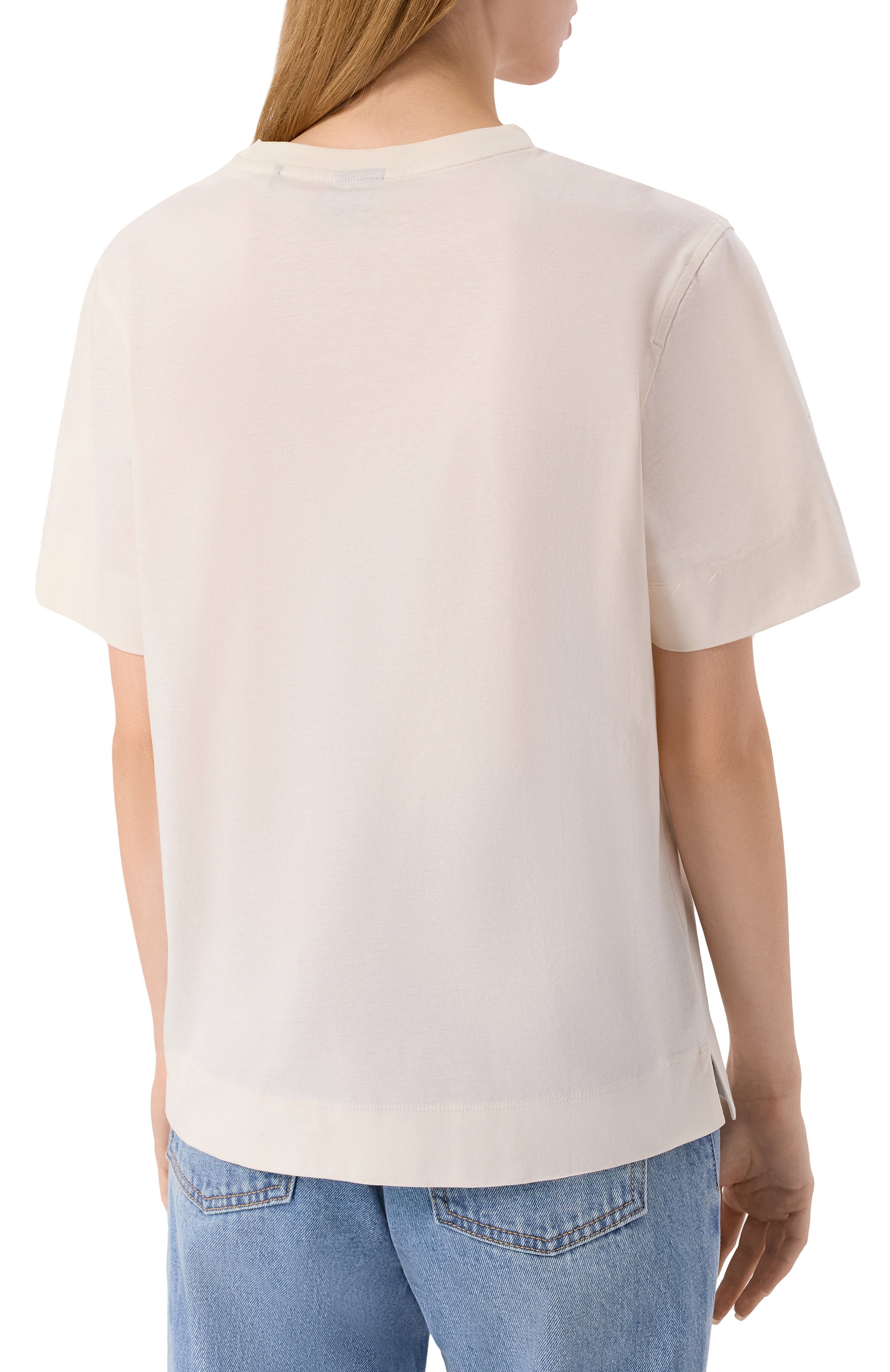 Хлопковая футболка BOSS, арт. 50551443, фото 4