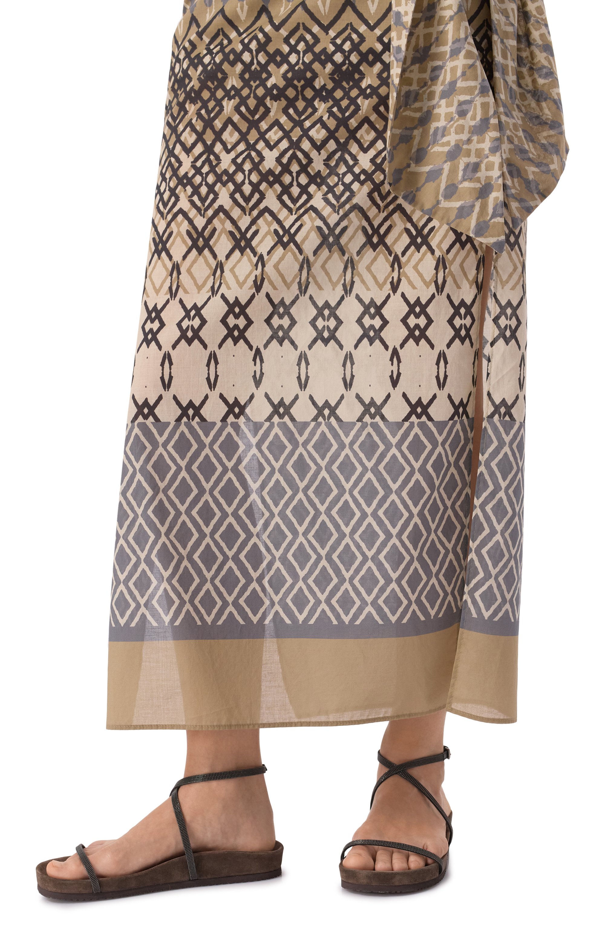 Кожаные сандалии BRUNELLO CUCINELLI, арт. MZ0LG2724P, фото 3