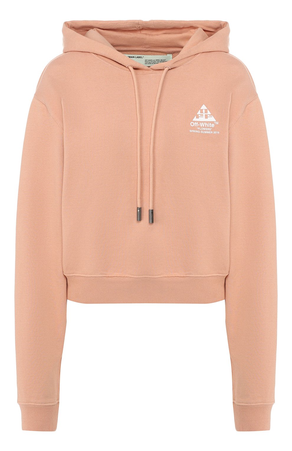 Хлопковое худи OFF-WHITE, арт. 0WBB016R190030430301, фото 1
