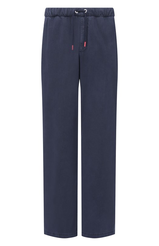 Брюки из лиоцелла Kiton UPR003LK0606H Синий UPR003LK0606H