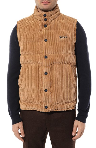 Вельветовый жилет KITON, арт. UGKN044YC4000, фото 3