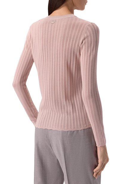 Шелковый пуловер AGNONA, арт. K109078/8S180M, фото 4