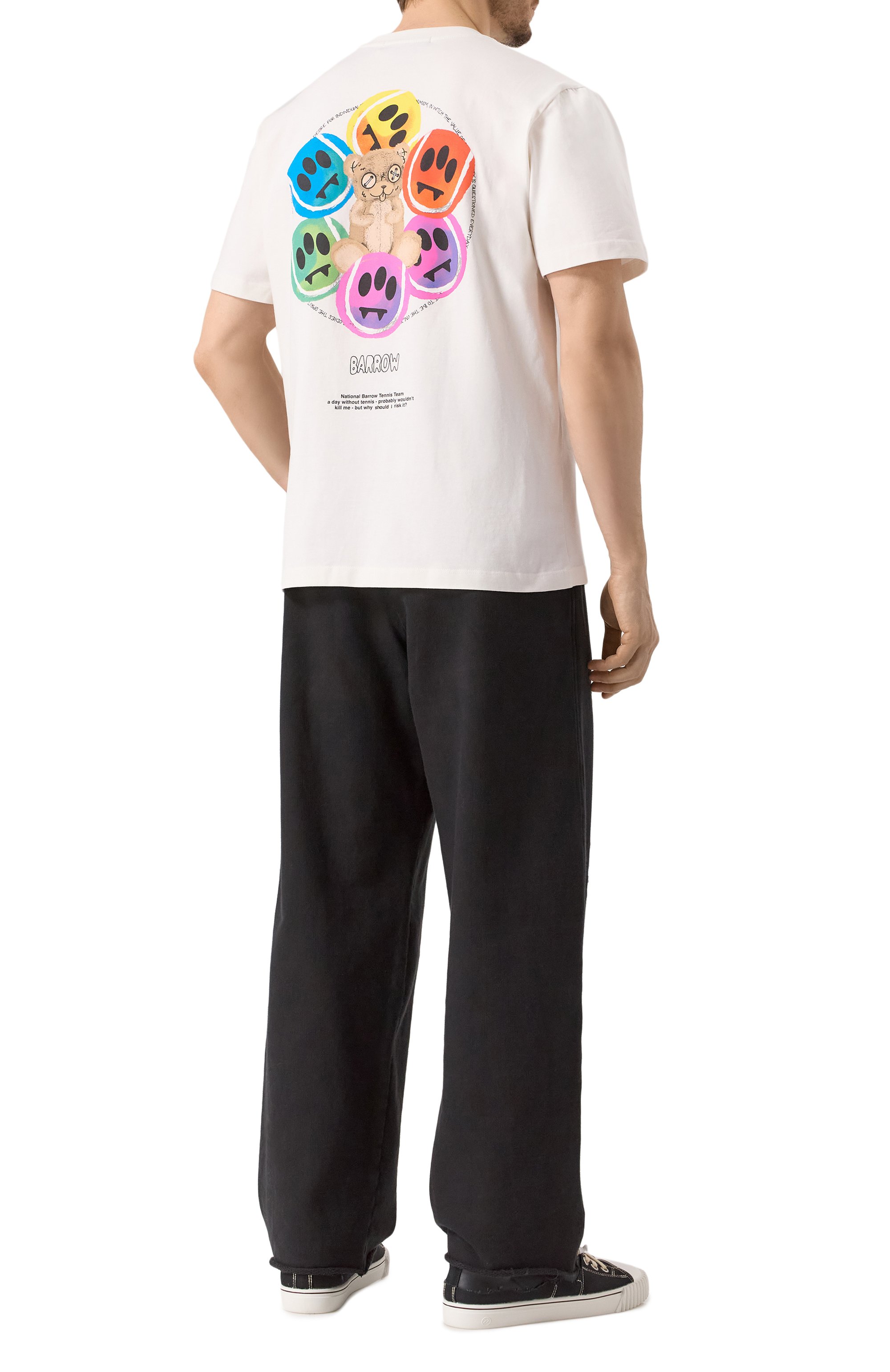Хлопковая футболка BARROW, арт. S5BWMATH053, фото 2
