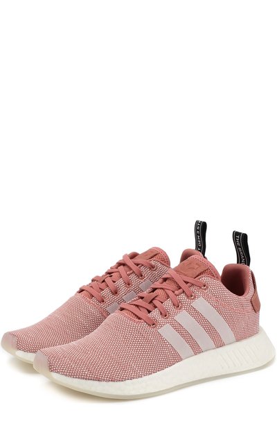 Женские текстильные кроссовки nmd_r2 на шнуровке ADIDAS ORIGINALS, арт. CQ2007