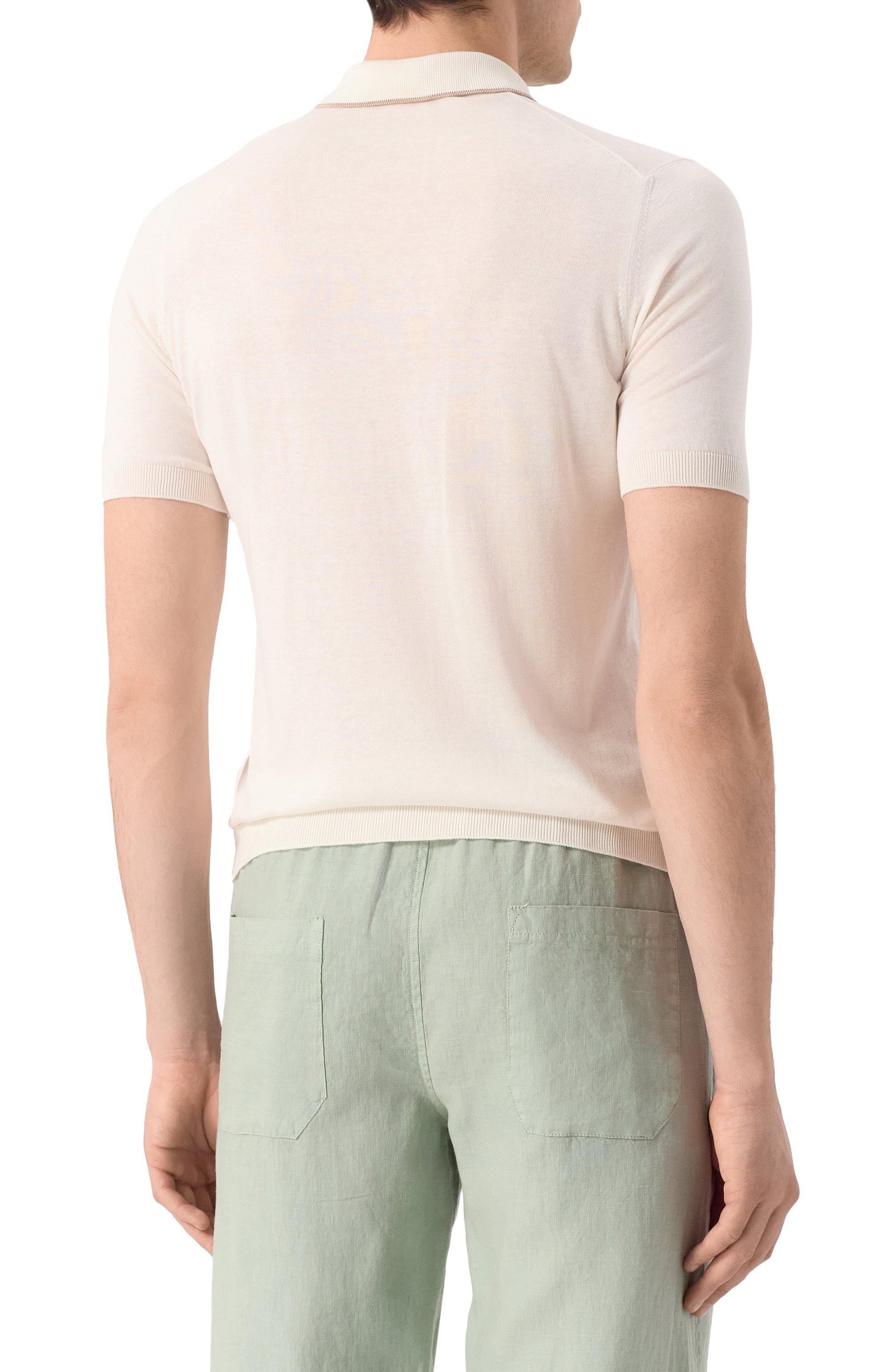 Шелковое поло GRAN SASSO, арт. 43166/23506, фото 4