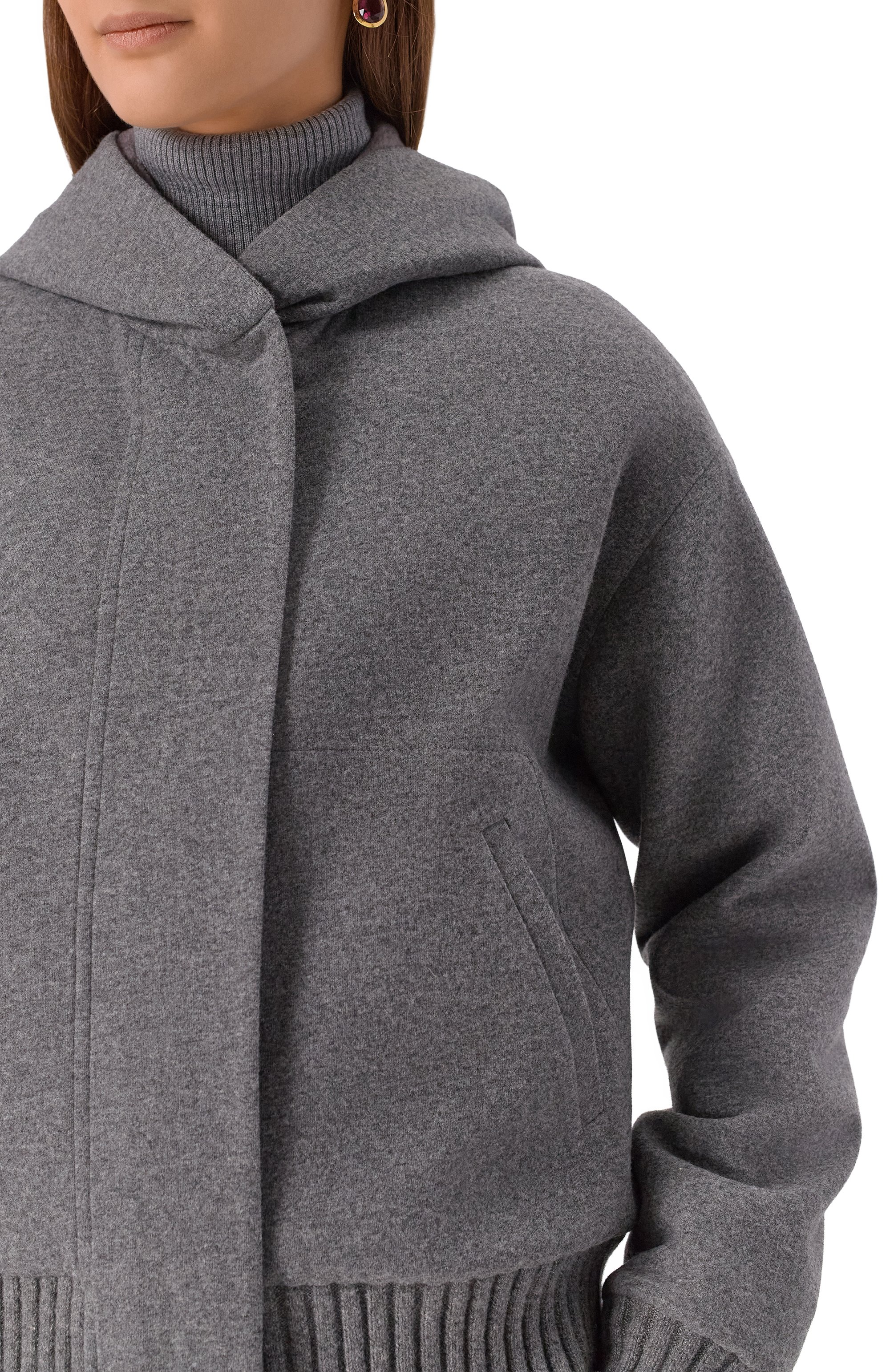 Куртка из шерсти и кашемира с подкладкой из норки MVST, арт. FTXTRBCK-Y336-4V/LP1322, фото 5