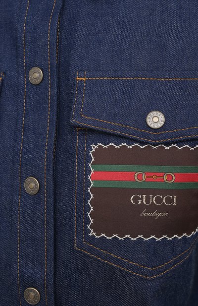 Джинсовая рубашка GUCCI, арт. 628881/XDA93, фото 5