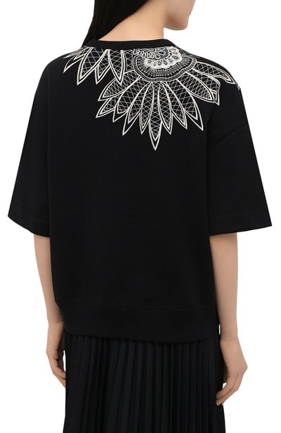 Хлопковый свитшот DRIES VAN NOTEN, арт. 211-11163-2629, фото 4