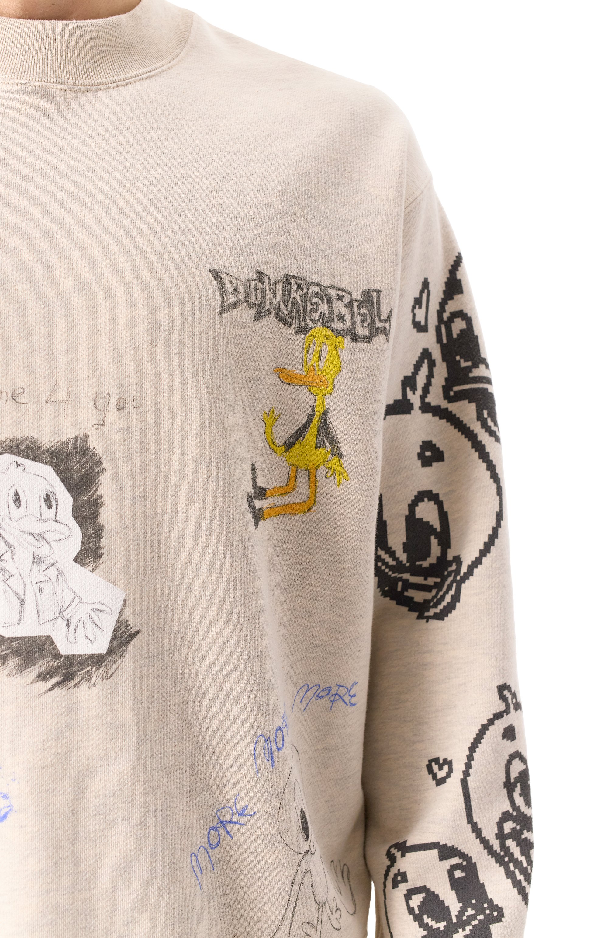 Хлопковый свитшот DOMREBEL, арт. BEAKER/SWEATSHIRT, фото 5