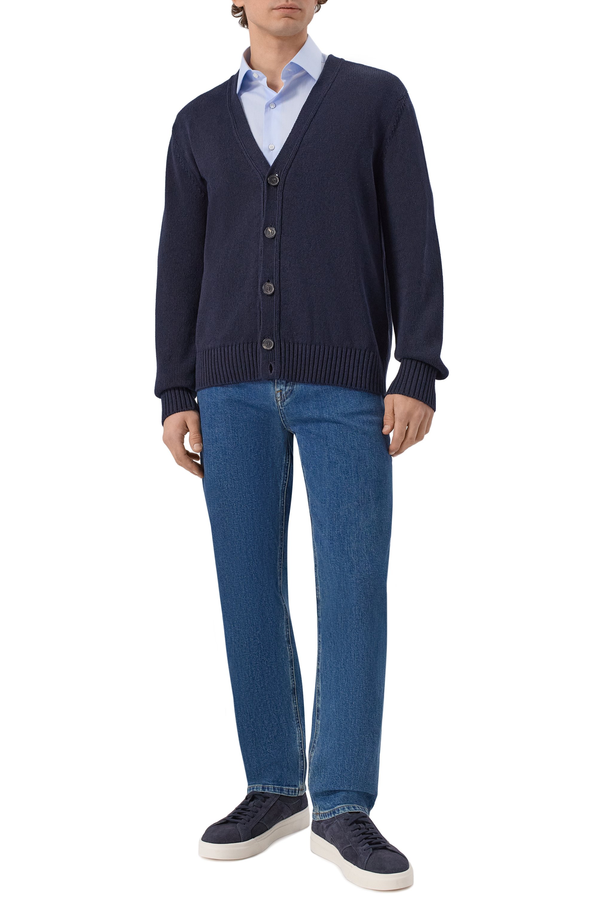 Хлопковая рубашка STEFANO RICCI, арт. MC008276/BN1750, фото 2