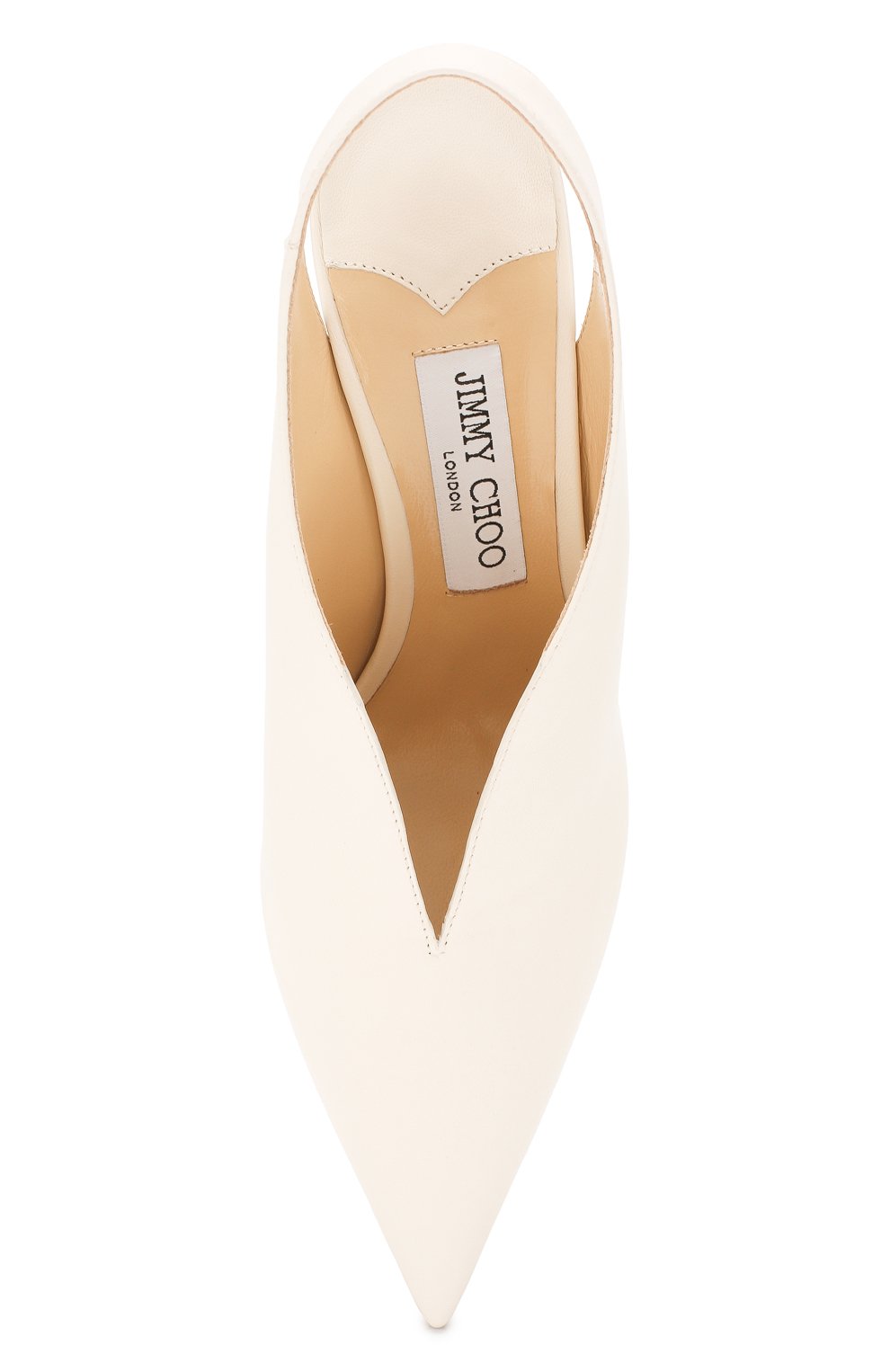 Кожаные туфли saise 85 JIMMY CHOO, арт. SAISE 85/NAP, фото 5