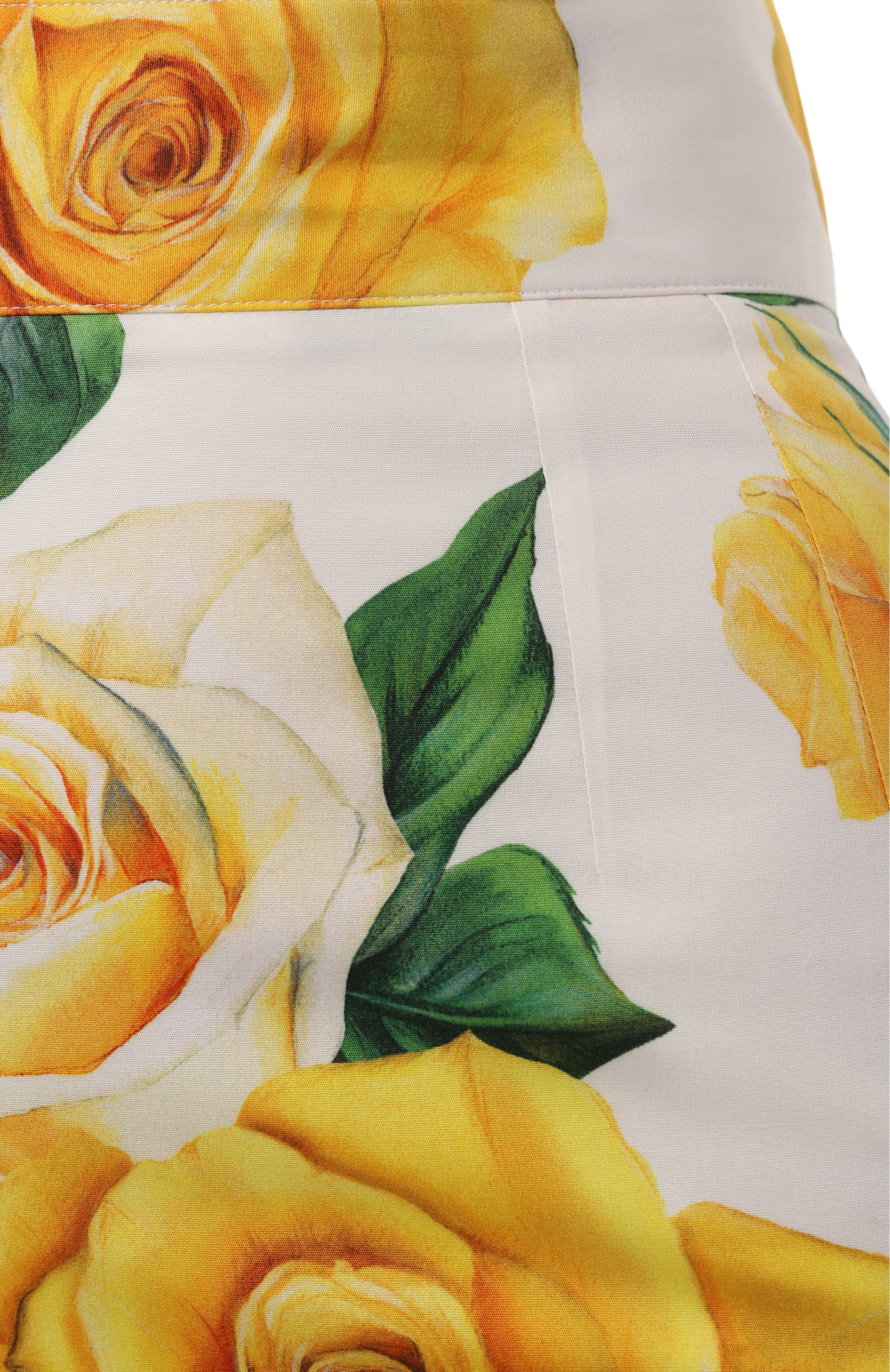 Хлопковая юбка DOLCE & GABBANA разноцветного цвета по цене 85950 руб., арт. F4CDFT/FSEHW, фото 5 Хлопковая юбка DOLCE & GABBANA, арт. F4CDFT/FSEHW, фото 5