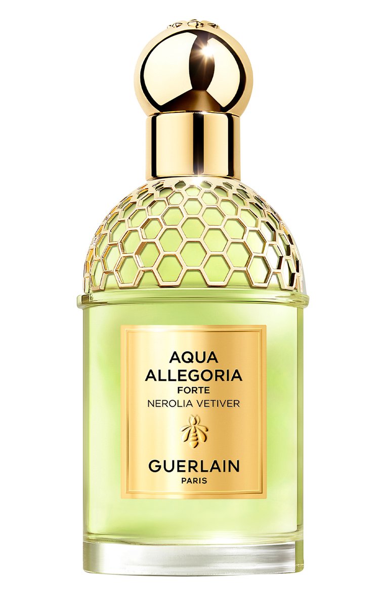 Парфюмерная вода aqua allegoria forte nerolia vetiver (75ml) GUERLAIN бесцветного цвета, арт. G014685 | Фото 1 (Региональные ограничения белый список (Axapta Mercury): Не проставлено; Нос: Не проставлено; Тип продукта - парфюмерия: Парфюмерная вода; Тип аромата: Цветочный; Ограничения доставки: flammable)