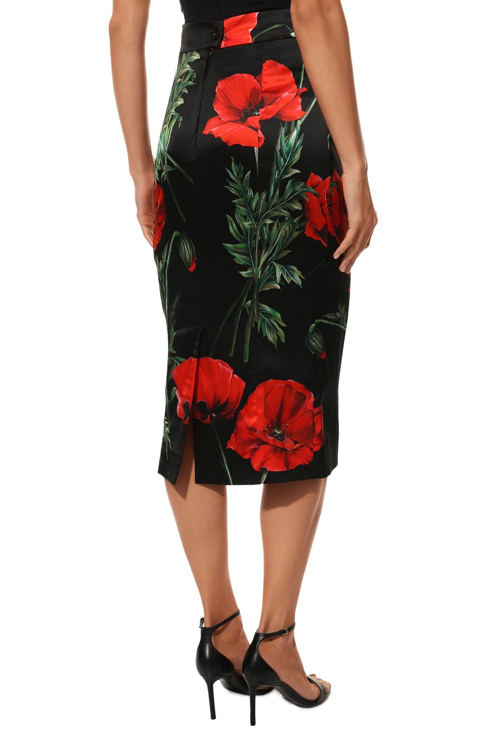 Шелковая юбка DOLCE & GABBANA, арт. F4CCQT/FSA3D, фото 4