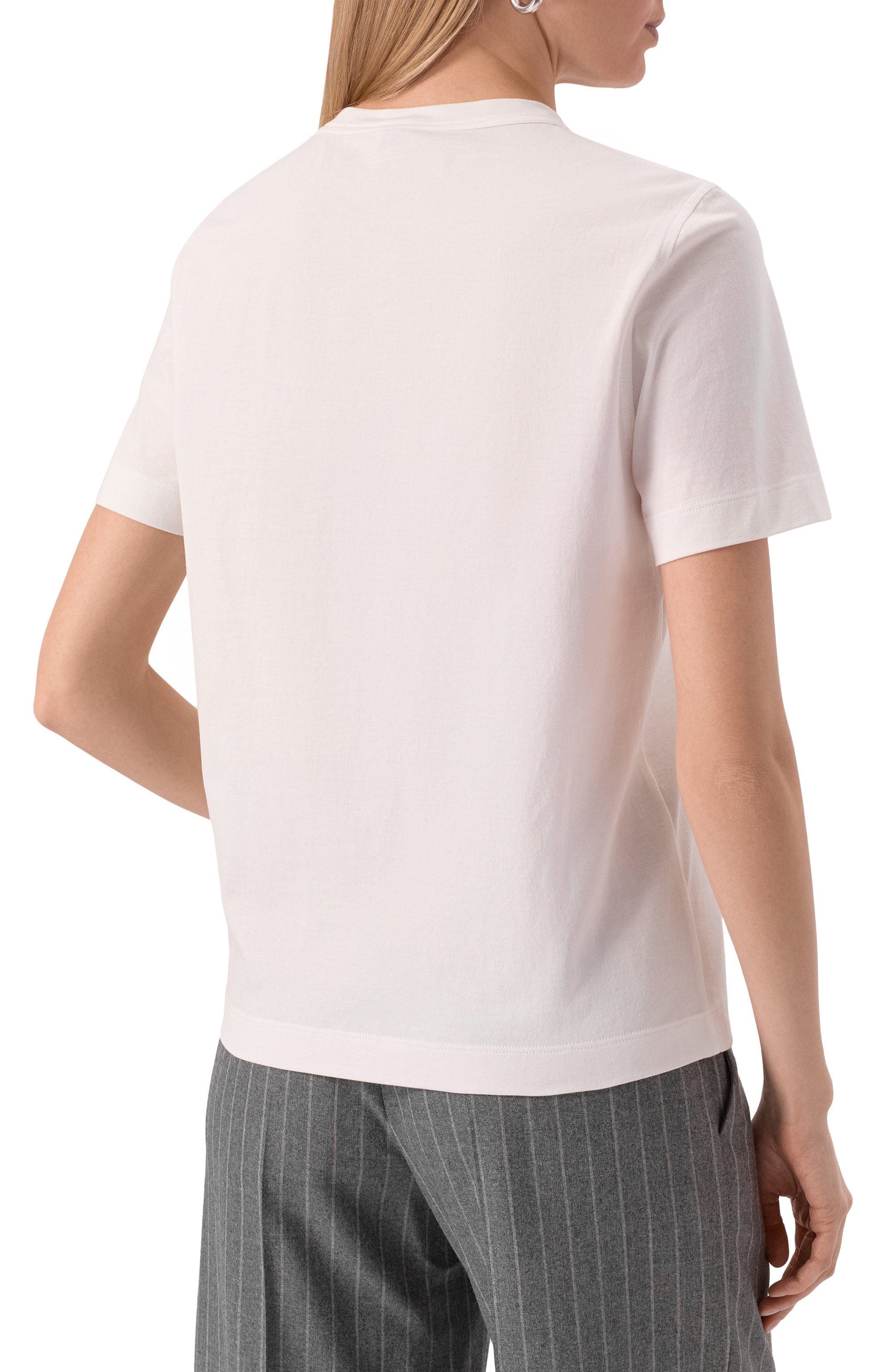 Хлопковая футболка BRUNELLO CUCINELLI, арт. M0T81VB400, фото 4