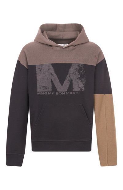 Мужской хлопковое худи MM6, арт. SH0GU0025/MTJ016