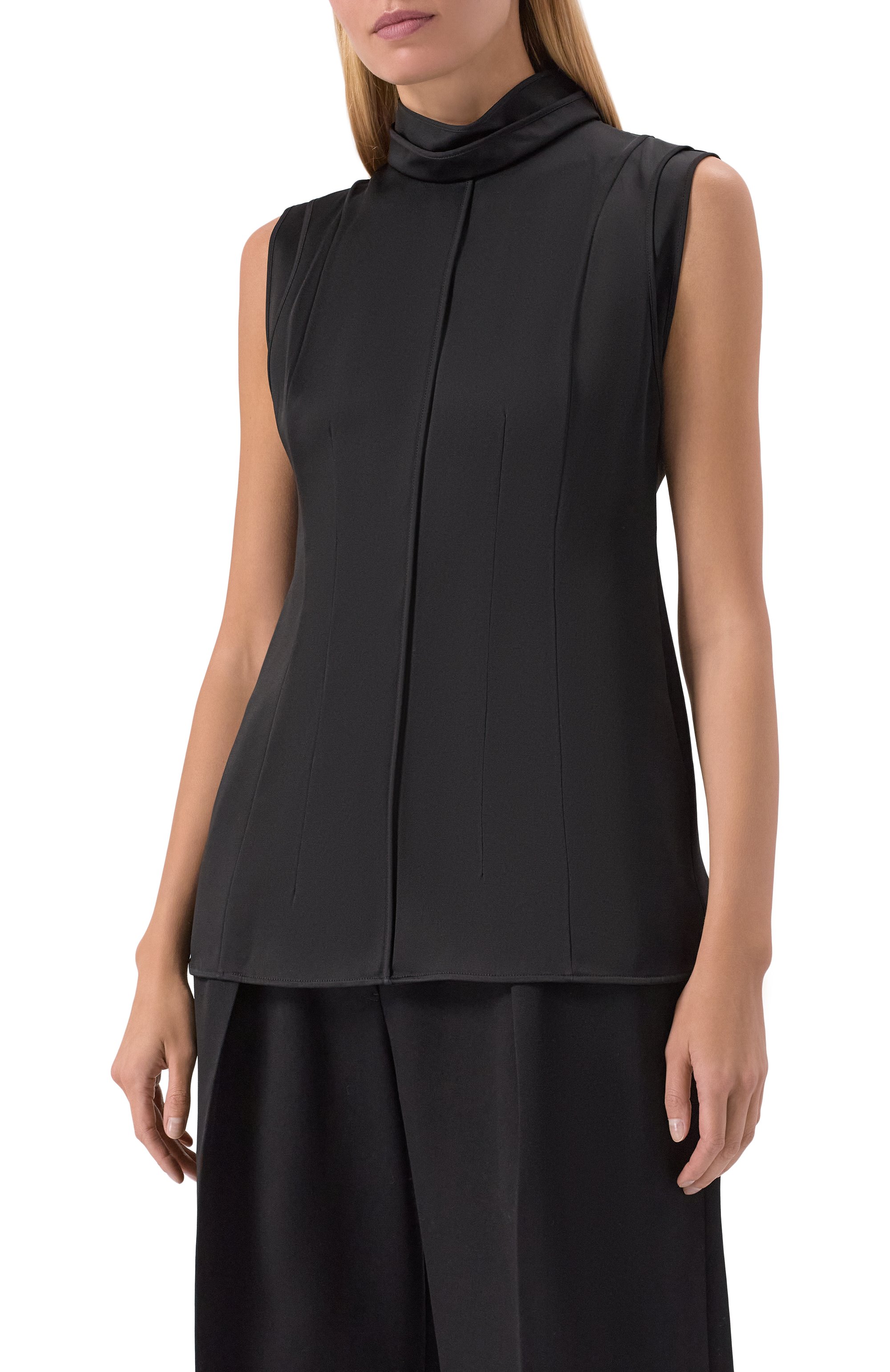 Атласный топ JIL SANDER, арт. J02NC0288/J76018, фото 3