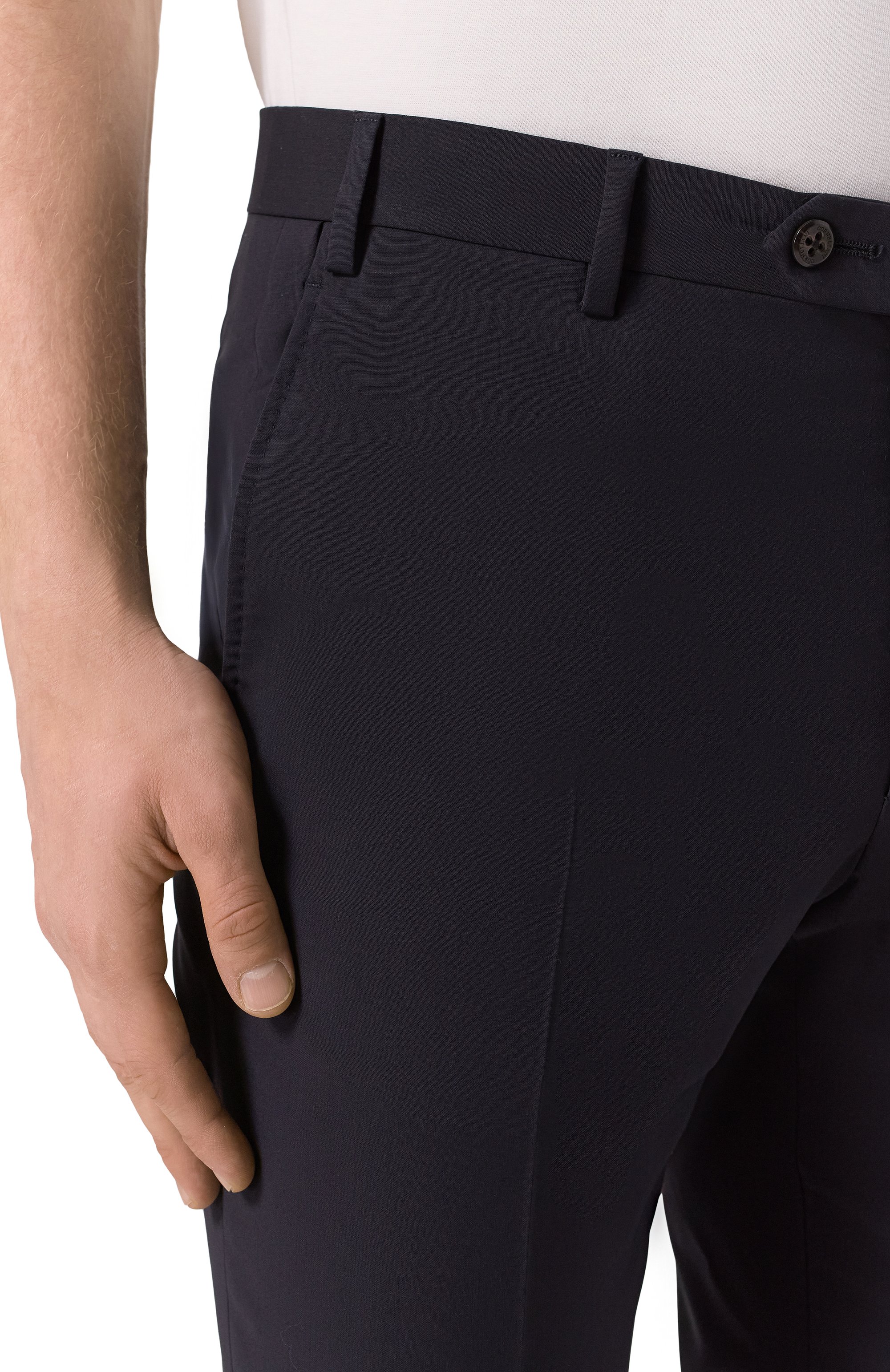 Шерстяные брюки CORNELIANI, арт. 255002-2518563, фото 5