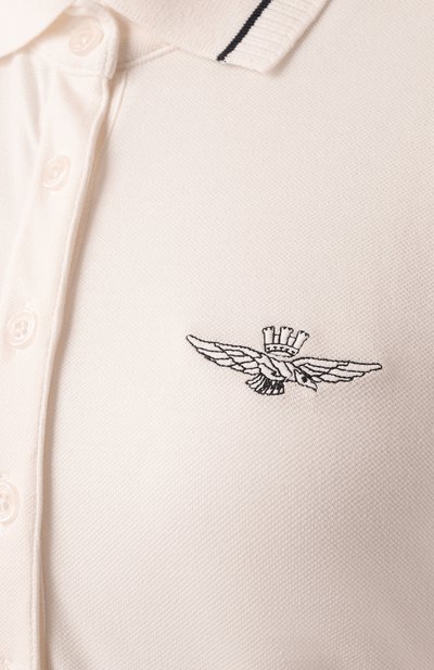 Хлопковое поло AERONAUTICA MILITARE, а рт. P01846DP343, фото 5