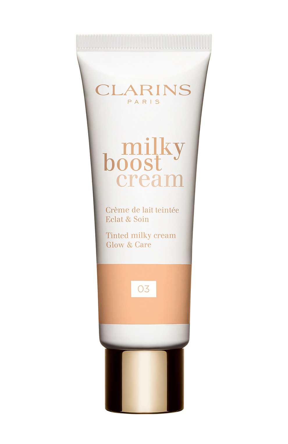 Тональный крем с эффектом сияния milky boost cream, 03 (45ml) CLARINS, арт. 80076084, фото 1