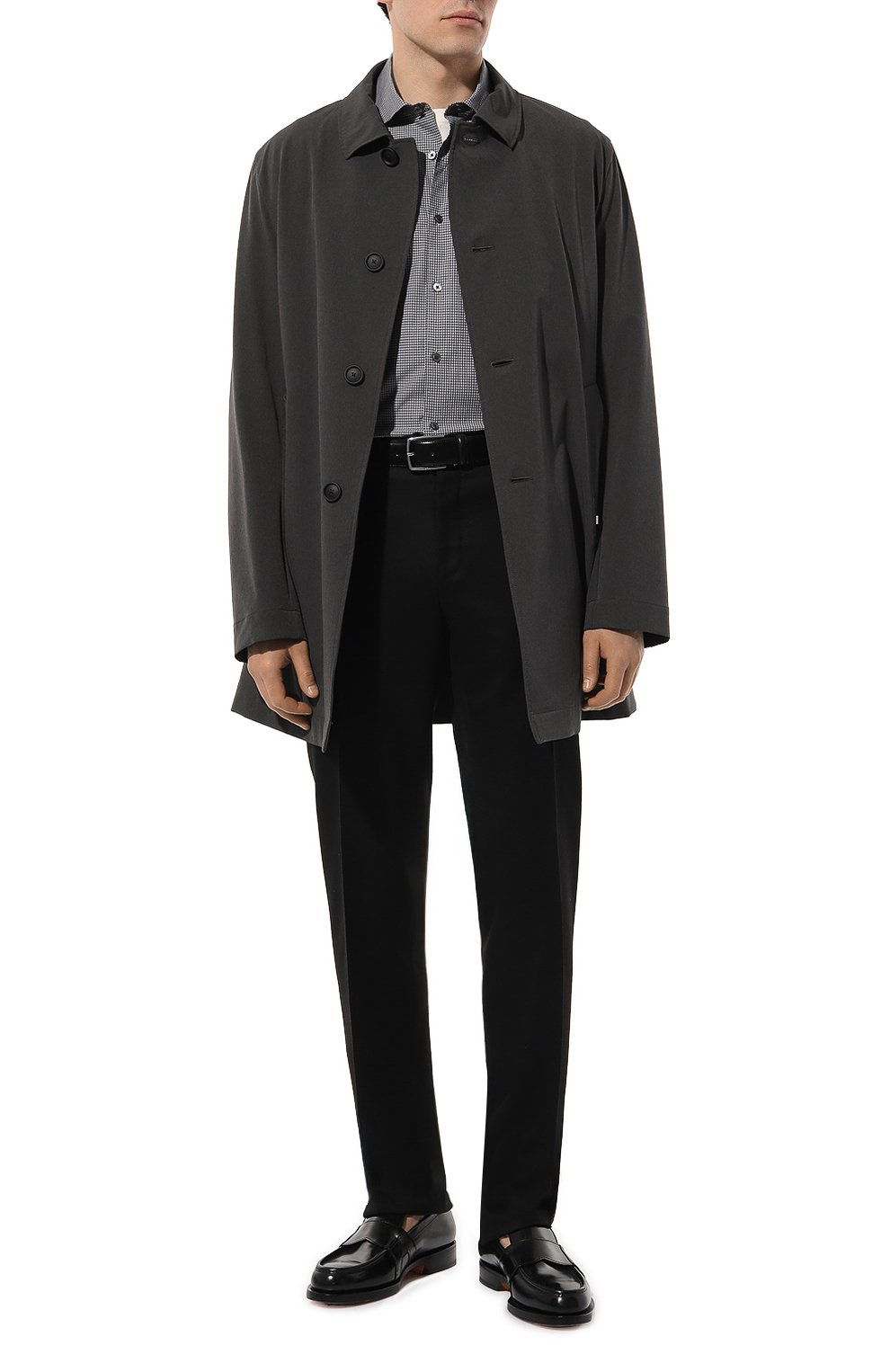 Хлопковая рубашка ZEGNA, арт. UCX02A6/SRF5, фото 2