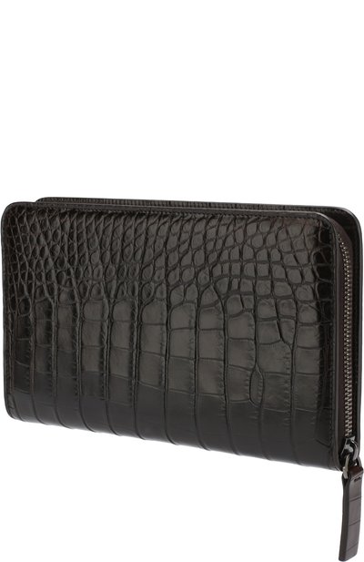 Портмоне на молнии из кожи крокодила BRIONI, арт. 0HQL0L/07718/AMIS, фото 2