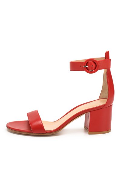 Кожаные босоножки versilia 60 GIANVITO ROSSI, арт. G60357.60RIC.NAPTABS, фото 3