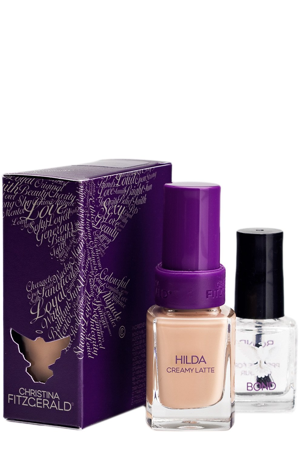 Лак для ногтей \кремовый латте\" hilda creamy latte + bond" CHRISTINA FITZGERALD, арт. 9333381000699, фото 1
