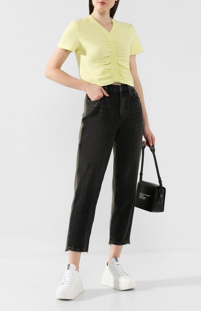Хлопковый топ ALEXANDERWANG.T, арт. 4CC2191031, фото 2