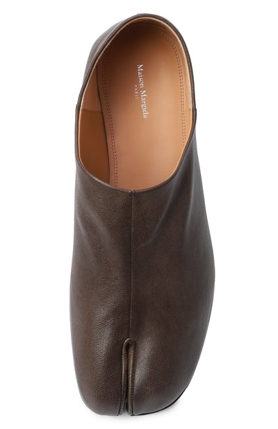 Кожаные слиперы tabi MAISON MARGIELA, арт. S57WR0051/PR058, фото 5