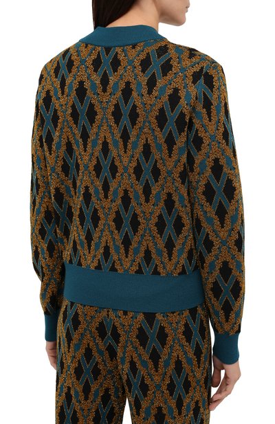 Кардиган из шерсти и вискозы DRIES VAN NOTEN черного цвета по цене 58800 руб., арт. 202-11235-1715, фото 4 Кардиган из шерсти и вискозы DRIES VAN NOTEN, арт. 202-11235-1715, фото 4