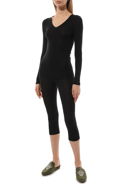 Лонгслив из шерсти и шелка HANRO, арт. 071418., фото 2