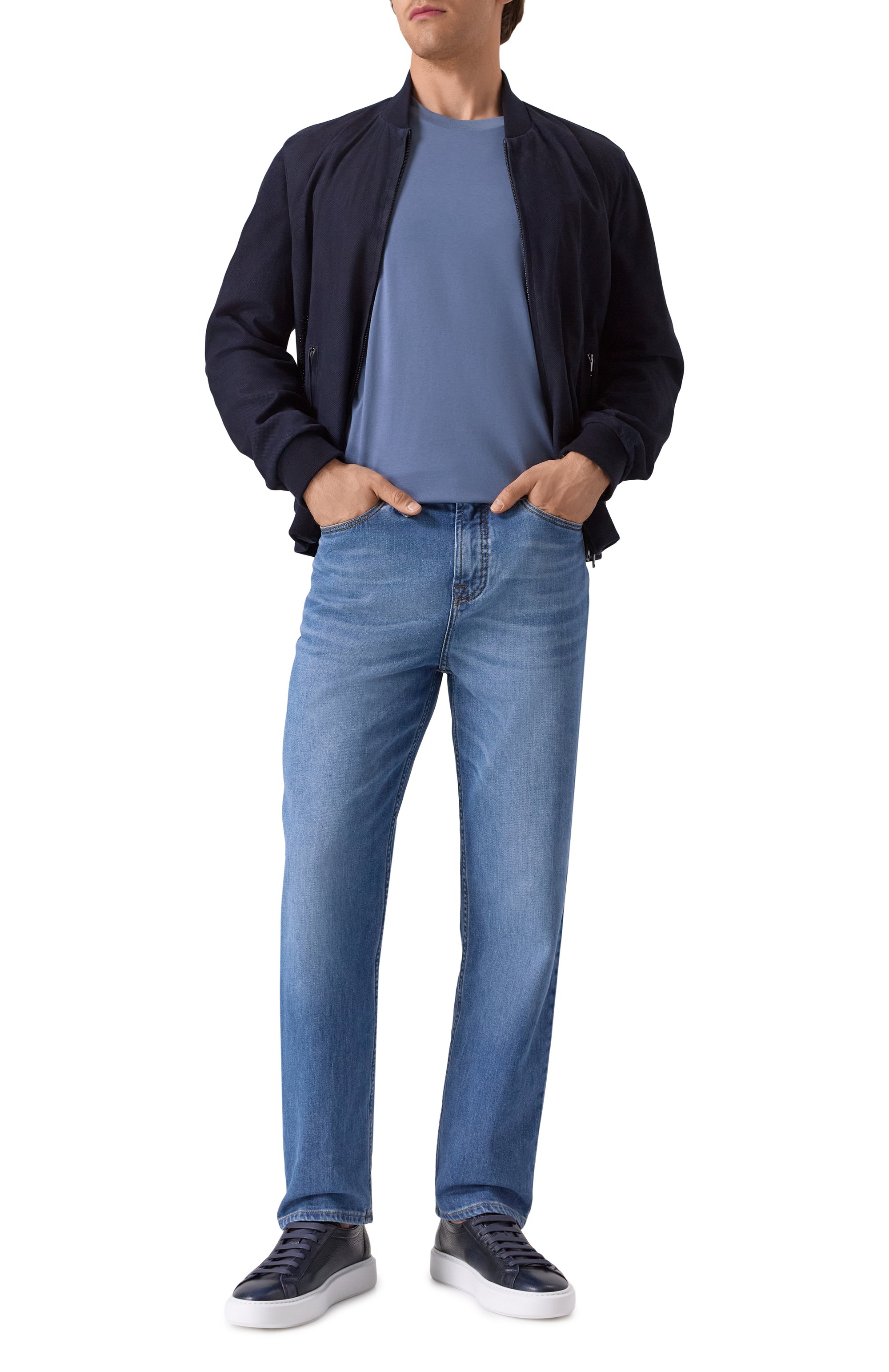 Хлопковая футболка BRIONI, арт. UJSY0L-OA613, фото 2